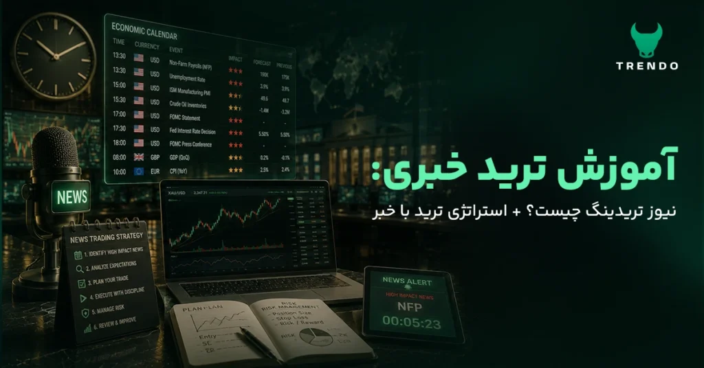 آموزش ترید خبری: نیوز تریدینگ چیست؟ + استراتژی ترید با خبر