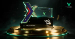 ترندو جایزه Most Trusted Broker 2026 را در Forex Expo Dubai دریافت کرد.